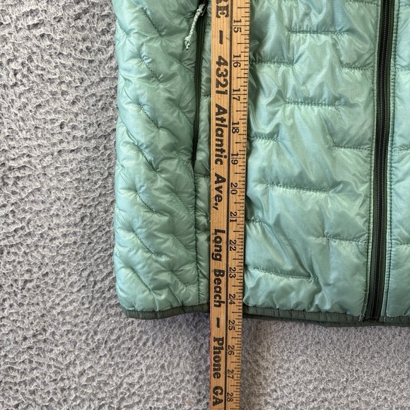 Patagonia Micro Puff Light Puffer Vest Womens Medium Gypsum Green - Picture 4 of 13